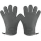 thumbnail image 1 of Guantes de Horno para Cocina, Guante de Silicona Antideslizantes, Guantes Resistentes al Calor, Guante para Parrilla de Barbacoa, Guantes Impermeables con Forro Suave (Gris), 1 of 5