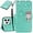 Green, variant on Compatible with iPhone 13 Pro Max Case Glitter Stylish Crystal Owl with Wrist Strap Kickstand Magnetic Leather Wallet for Women Flip Phone Case for iPhone 13 Pro Max 6.7 inch Pink YK