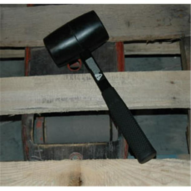 Weighted rubber store mallet