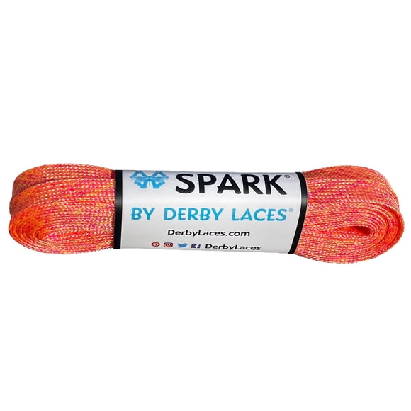 Derby Laces Orange Étincelant Creamsicle Mirage (60 Pouces / 152 cm)