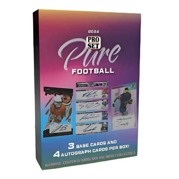 2024 Leaf Pro Set Pure Football Hobby Box