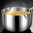 thumbnail image 3 of Casserole en Acier Inoxydable pour Lait, Petite Casserole Antiadhésive, 3 of 4