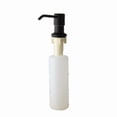 thumbnail image 5 of Kitchen Bathroom Sink Stainless Steel Liquid Soap Dispenser Pump Bottle Black, 5 of 5