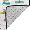 Area Rugs for Living Room Bedroom, Great dane Yoga dogs funny Indoor