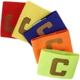 thumbnail image 1 of USHOBE 5Pcs Fluorescent Green Sports Captain Armbands For Unisex 9X2.6X0.1in, 1 of 8