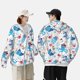 thumbnail image 4 of Balery Cute Shark Sudadera ligera de manga larga con capucha y protección solar UPF 50+ para hombre y mujer, ideal para pesca y running-Large, 4 of 7