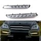 thumbnail image 3 of 1 Pair LED Daytime Running Light for X164 GL350 GL450 GL500 LED Fog DRL A1649060351 A1649060451, 3 of 5