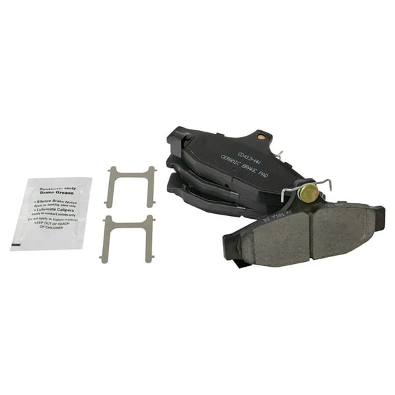 TRQ Ceramic Brake Pad Rear Set for Chevy Camaro Corvette Pontiac Firebird BFA73429 Fits select: 1988-1997 CHEVROLET CAMARO, 1988-1996 CHEVROLET CORVETTE