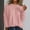 RD2, variant on Women's Solid Color Pullover Sweater with Loose Fit Round Neck, Knit Top Featuring Sequins for Casual Wear, Versatile Long Sleeve Blouse for Daily Use