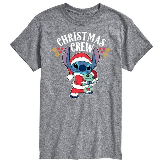 Lilo & Stitch - Christmas Crew - Men's Short Sleeve Graphic T-Shirt