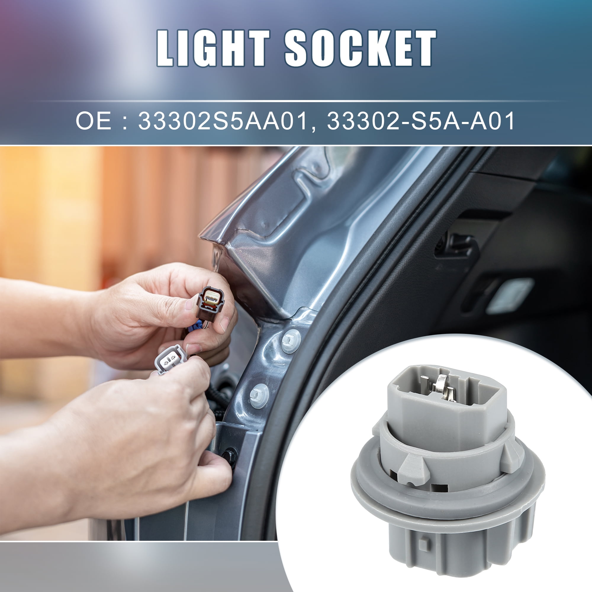 Unique Bargains Turn Signal Pointer Light Bulb Socket 33302S5AA01