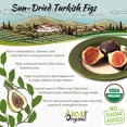 thumbnail image 4 of ORGANIC Turkish Dried Figs - IOS Love Organic- | Purely Figs - USDA Certified Organic Figs, NO Added Sugars, Sulfurs or Preservatives | NON-GMO, VEGAN, & KOSHER (Net 7oz), 4 of 5