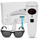 thumbnail image 2 of 990000 Flashes IPL Hair Removal Machine Electric Epilator Depilator White, 2 of 4
