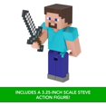 thumbnail image 2 of Set de Figuras de Acción Minecraft Village Raid de Mattel 8.25 cm, 2 of 7