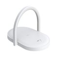 thumbnail image 1 of CNKOO Chargeur Sans Fil pour Téléphone Portable Réglable Dimmable Veilleuse de Chevet avec Poignée Support de Charge Blanc, 1 of 9