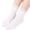 White, variant on WTXUE Socks for Women, 1 Pairs Women Summer Soft Solid Lace Splice Socks Medium Stockings Socks, Light Blue