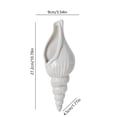 thumbnail image 3 of Florero de Plástico Blanco Ganfancp Decoración Casera de La Pared 1X Decoración de Caracolas, 3 of 6
