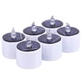 thumbnail image 2 of 6pcs Solar Flameless Outdoor Candles Light LED Tea Light, 2 of 5