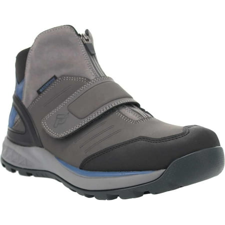 

Men s Propet Valais Hikers Waterproof Boot Grey/Blue Suede/Nubuck