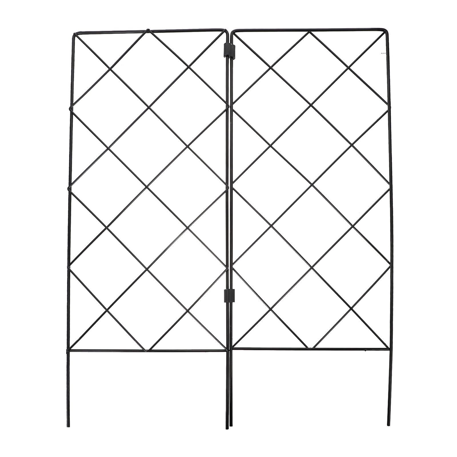 Pyramidti  2 Pcs Stake Creeping Climbing Vine Stand Plant Support Garden Trellis