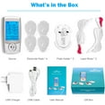 thumbnail image 5 of Easy@Home Dual Channel TENS Unit Electronic Pulse Massager with Electrodes, 1 Pack, 5 of 8