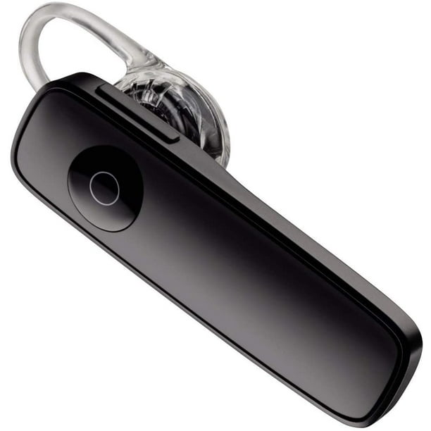Oreillette Bluetooth Sans Fil Ultralégère M165 Marque 2 - Compatible avec iPhone, Android et Autres Smartphones Leaders - Noir