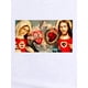 thumbnail image 5 of Comfortable Women's Casual Short Sleeve T-Shirt with Virgin Mary and Cherub Print, Heart and Floral Accents, Round Neck for Daily Wear, 5 of 7