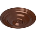 thumbnail image 3 of Ekena Millwork 14 3/4"OD x 1 3/4"P Traditional Ceiling Medallion (Fits Canopies up to 4"), Hand-Painted Copper Penny, 3 of 6