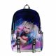 thumbnail image 1 of Mochila escolar Harleys Quinns con dibujos animados para niños, anime, 28 x 18 x 46 cm, 1 of 3