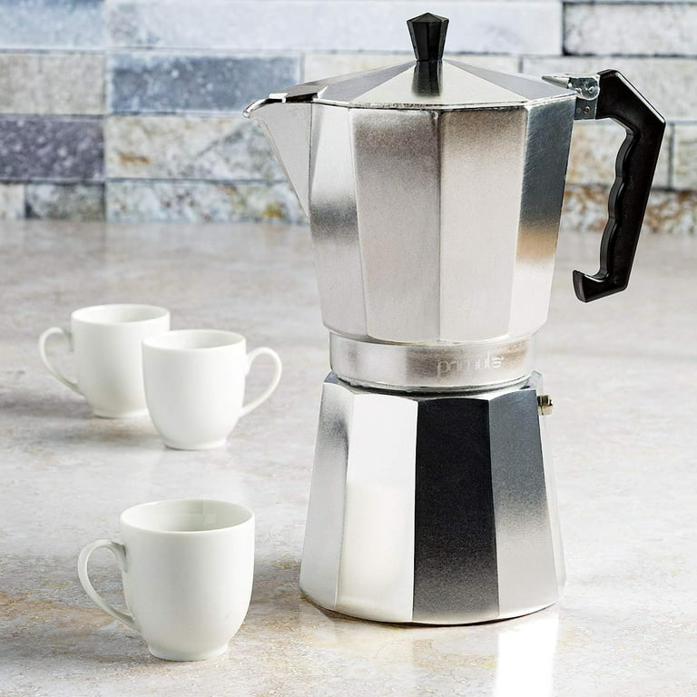 Classic Stovetop Espresso and Coffee Maker, Moka Pot for Italian