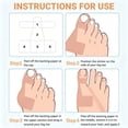 thumbnail image 7 of 60pcs Pre-Cut Bunion Corrector Kinesiology Tape Elastic, Breathable & Hypoallergenic Latex-Free Toe Support Strips, Self-Adhesive Hallux Valgus Corrector for Men & Women, 7 of 7