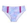 thumbnail image 2 of Disney Frozen Elsa Princess Anna Little Girls Tankini Top and Bikini Bottom Purple 6X, 2 of 5