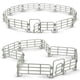 thumbnail image 1 of Panel de cercas Toymany Corral de Fence Playset, 20 unidades con 2 puertas, 1 of 8