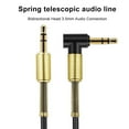 thumbnail image 3 of Xinyolin Portable Aluminum Alloy Type C to 2 RCA Audio Cable Connector Adapter for Mobile Phone Laptop Home Theater TV Speaker, 3 of 8