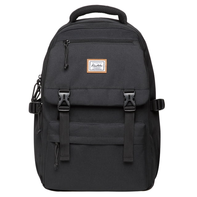 KAUKKO Stylish Laptop Backpack Multipurpose Daypack,17.11L(23 Black)