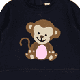 thumbnail image 3 of Inktastic Monkey Baby Sweatshirt, 3 of 4
