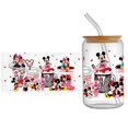 thumbnail image 5 of Disney Minnie Mickey UV DTF Sticker for 16ozCup Wrap Transfer Sticker Halloween Christmas Custom Label DIY Logo Self adhesive, 5 of 5
