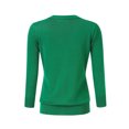 thumbnail image 3 of Women's Cardigan Sweaters Fall Cropped Open Front Button V Neck Lightweight Cardigans Knit, 3 of 4