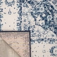 thumbnail image 4 of World Rug Gallery Vintage Oriental Distressed Medallion Blue 5' x 7' Area Rug, 4 of 8