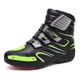 thumbnail image 3 of Botas de Moto para Todo el Año, Calzado de Cuero para Motociclistas,Negro-verde-37, 3 of 14