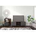 thumbnail image 1 of Nexera Helix 2 Piece Entertainment Set, Truffle and Charcoal Grey, 1 of 7