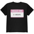 thumbnail image 1 of Halloween Hello I'm a Unicorn Youth T Shirt, 1 of 1