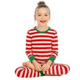 thumbnail image 5 of Pyjamas de Noël Rayés Rouges et Blancs pour Famille, Vêtements de Nuit pour Enfants, Pyjamas pour Famille, Vêtements de Maison pour Couples, 5 of 5