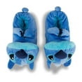 thumbnail image 2 of Disney Women’s Lilo and Stitch Slippers, 3D Plush Big Face Stitch Indoor Slippers Blue - 7/8, 2 of 5