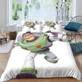 thumbnail image 2 of Houkig Buzz Lightyear Duvet Cover 3d Bedding Set Anime Characters Quilt Cover Soft Microfiber For Childrens And Adults Printed Duvet Cover Set With Pi, 2 of 5
