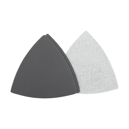 

Unique Bargains Triangle Detail Sander Sandpaper Hook and Loop 3-1/2 Inch Silicon Carbide Sanding Pad 800 Grits 3 Pcs