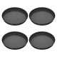 thumbnail image 1 of 4 Pack Quiche Tart Pan,5 Inch Round Perforated Pizza Baking Tray Non-Stick Tart Tin with Holes for C, 1 of 5