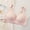 Pink, variant on Seamless Jelly Bra Full Coverage Wireless Bras Casual Summer Bra for Women Wife Winter Daily Casual Outfit Bra