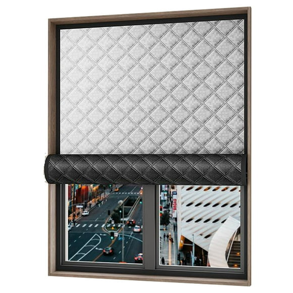 Injueey Cortinas opacas gruesas y resistentes para carreteras. Reducen eficazmente el ruido y aíslan mejor el sueño. Sombras de ventana 150*180cm
