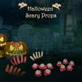 thumbnail image 4 of Paquete Bloody Broken Finger Fake Halloween Decoración Scary Prank Toys para Halloween Party Festiva Abody Tipo 6, 4 of 7